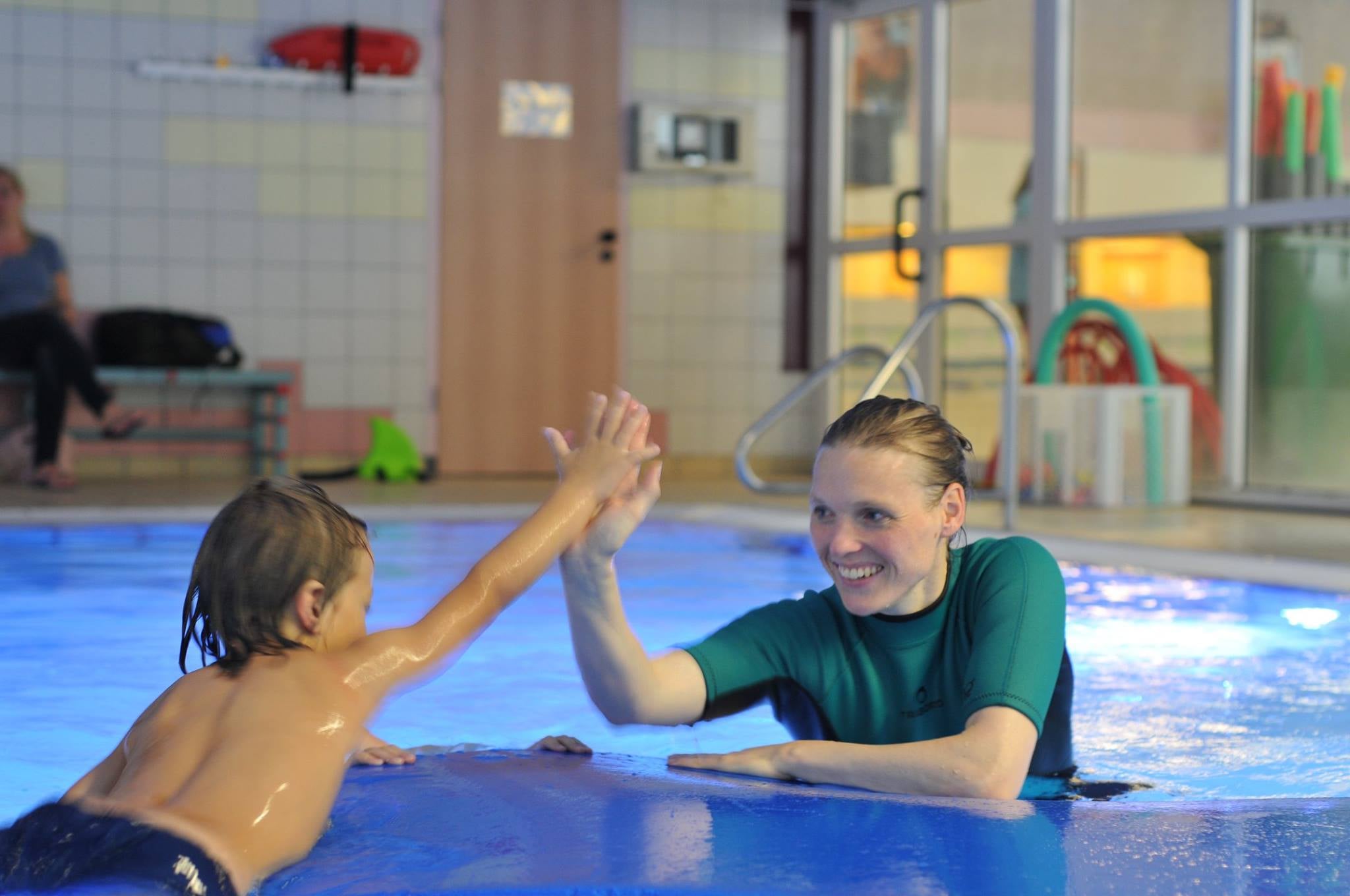 Zwemlessen voor kinderen met een taalontwikkelingsstoornis of TOS